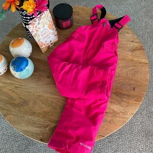 Columbia 3T girls Pink snow pants.